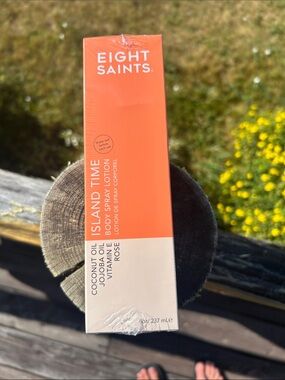 Eight Saints Island Time Body Spray Lotion 8oz NIB Sealed